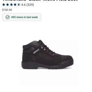 Size 8 black timberland cheapppppp new